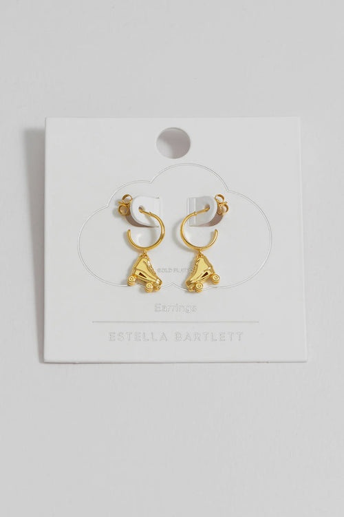 Estella Bartlett Rollerskate Hoop Earrings