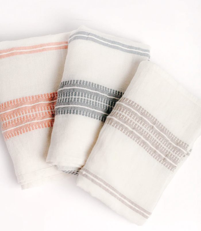 Ethiopian Hand-Woven Organic Cotton Baby Swaddle - Fair trade