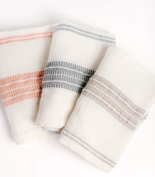 Ethiopian Hand-Woven Organic Cotton Baby Swaddle - Fair trade