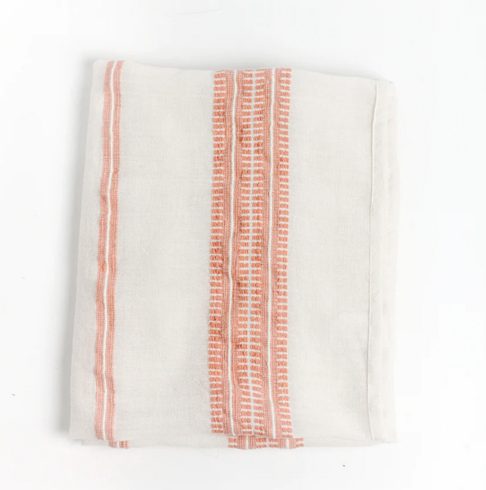 Ethiopian Hand-Woven Organic Cotton Baby Swaddle - Fair trade