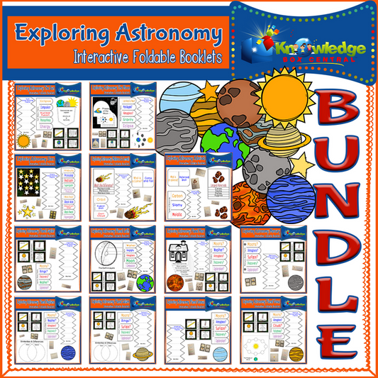 Exploring Astronomy Interactive Foldables BUNDLE