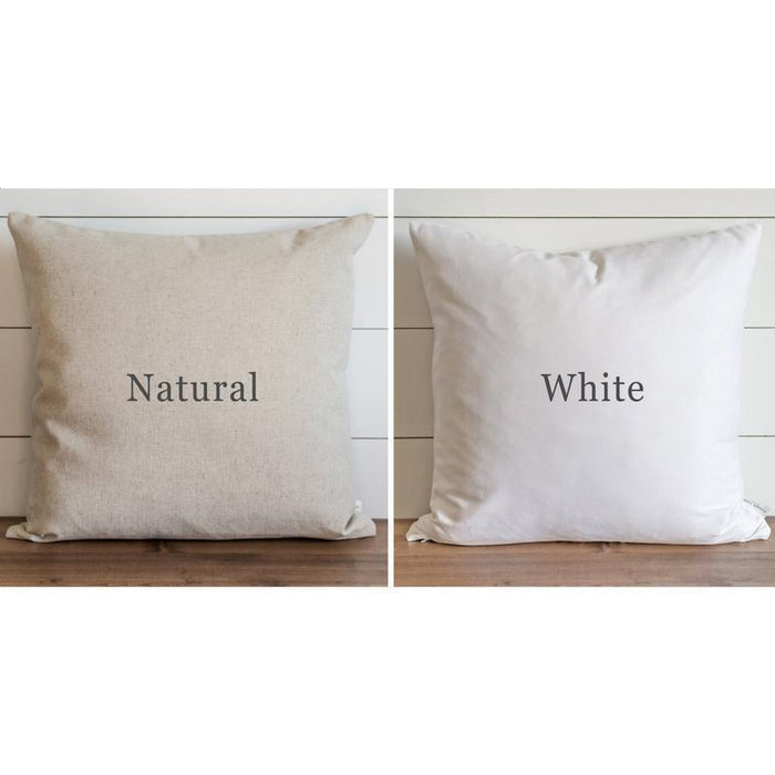 Farmhouse "Every Leaf Speaks Bliss" Quote  Rustic Pillow Case