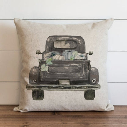 Fall farmhouse Truck Pillow Cover 1