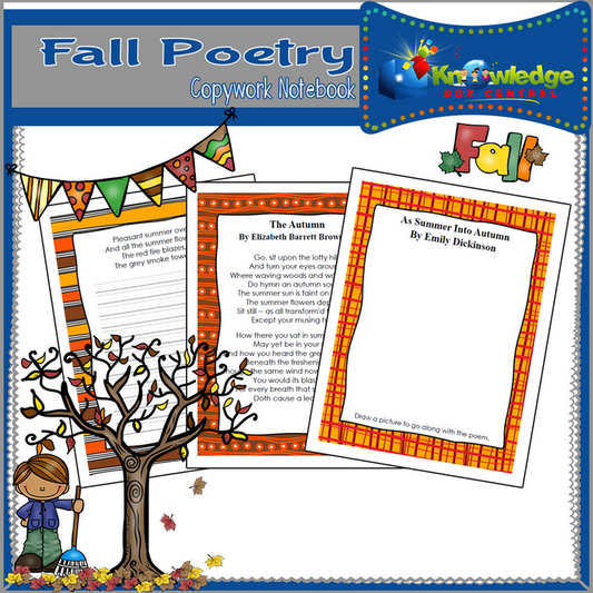 Fantastic Fall Poetry Copywork