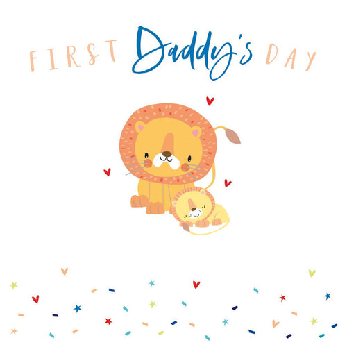 Fathers Day - First Daddy's Day Greetings Card