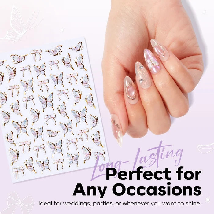 Spring Nail Art Sticker #flower-dance