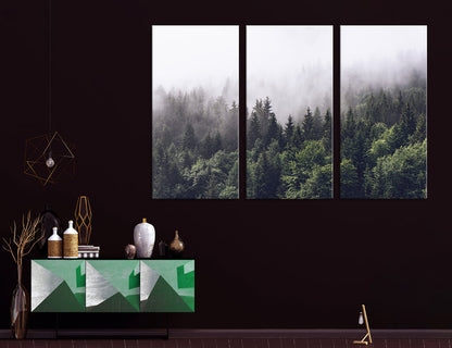 Foggy Forest Poster Set 3