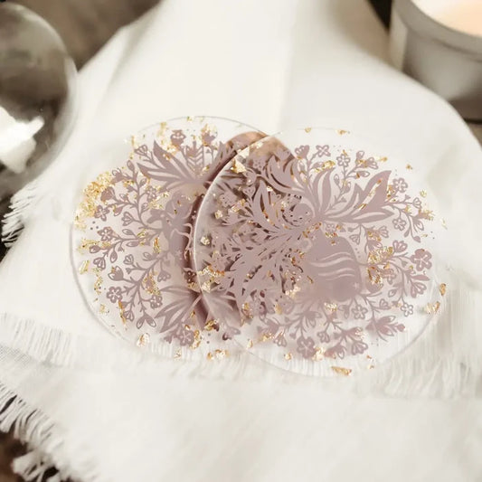Foul Lady Fortune Inspired Coasters Drinkware