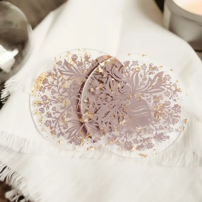 Foul Lady Fortune Inspired Coasters Drinkware