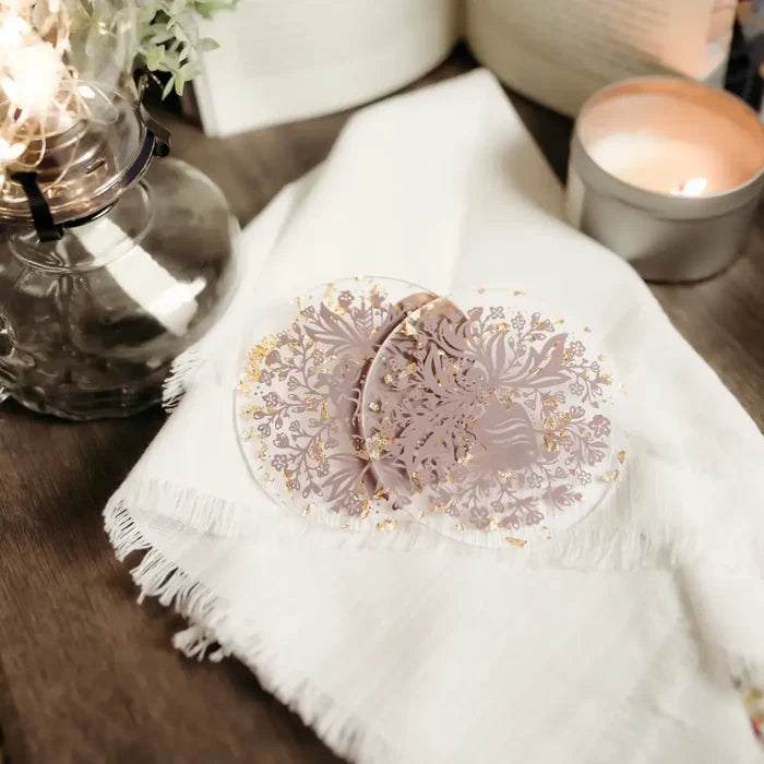 Foul Lady Fortune Inspired Coasters Drinkware