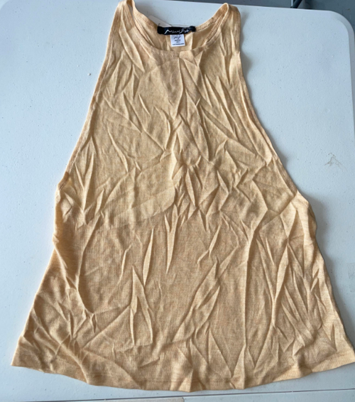 FS287 Tan Women's Tank Top SIZE Medium