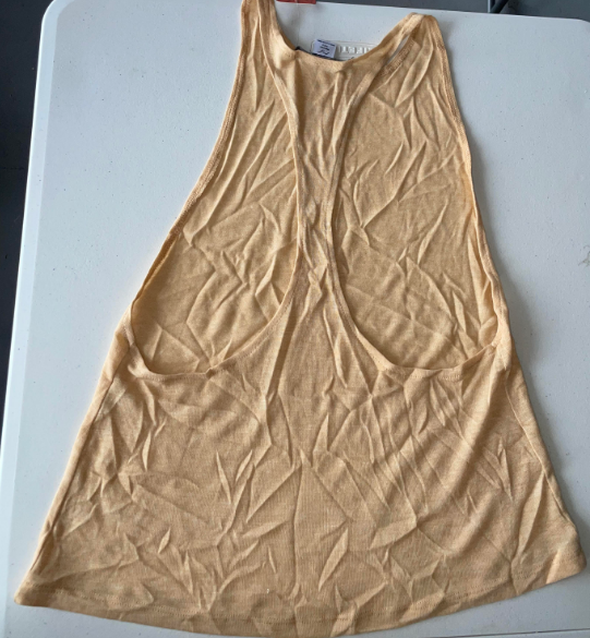 FS287 Tan Women's Tank Top SIZE Medium
