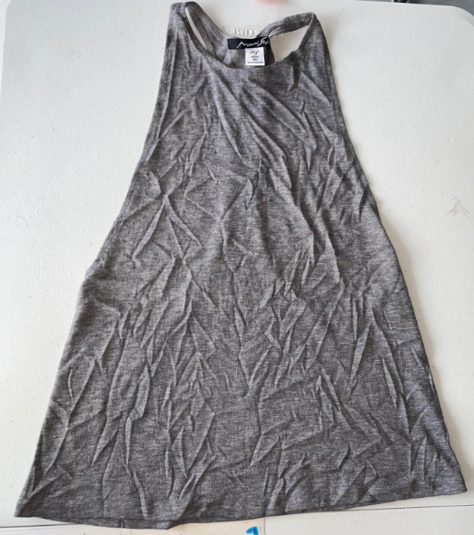 FS434 Gray Women's Tank Top SIZE Medium