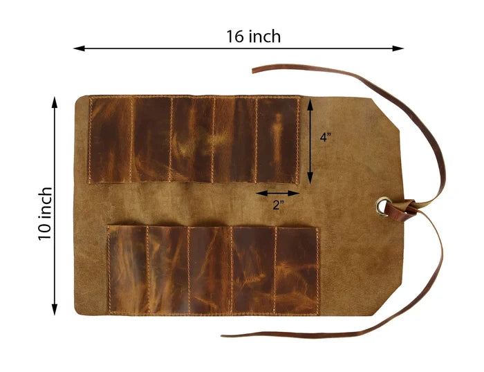 leather chisel wrap