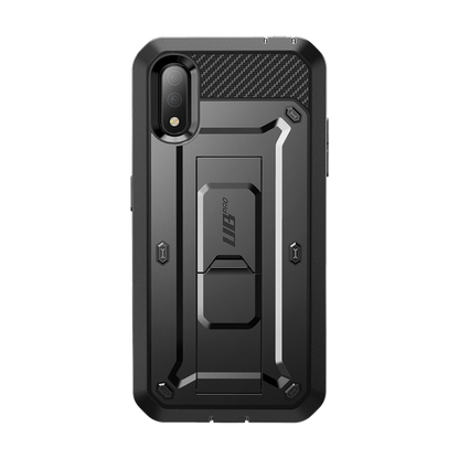 Galaxy A01 Unicorn Beetle Pro Rugged Holster Case-Black