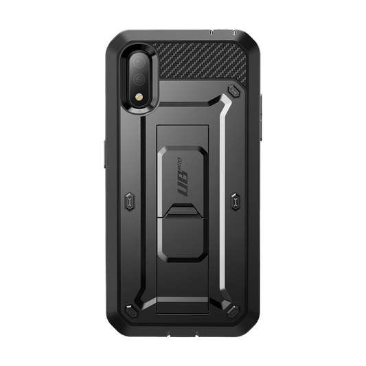 Galaxy A01 Unicorn Beetle Pro Rugged Holster Case-Black