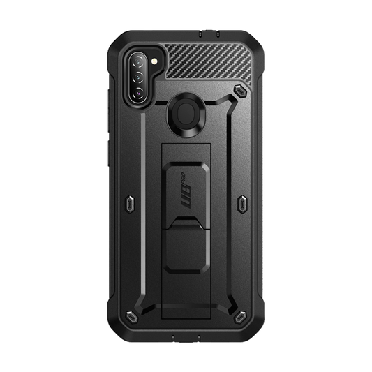 Galaxy A11 Unicorn Beetle Pro Rugged Holster Case-Black