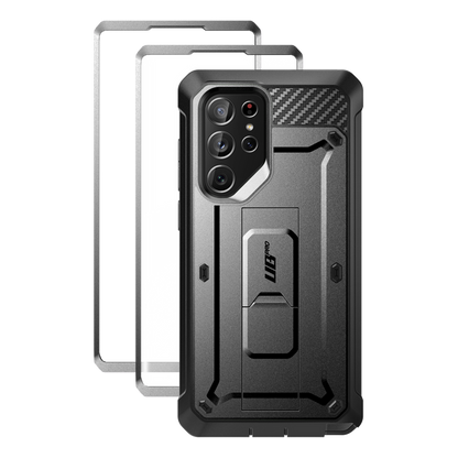 Galaxy S22 Ultra Unicorn Beetle PRO Screen Protector Case(Open-Box)-Black