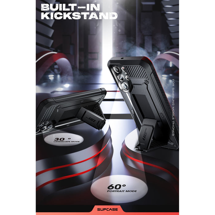 Galaxy S22 Ultra Unicorn Beetle PRO Screen Protector Case(Open-Box)-Black