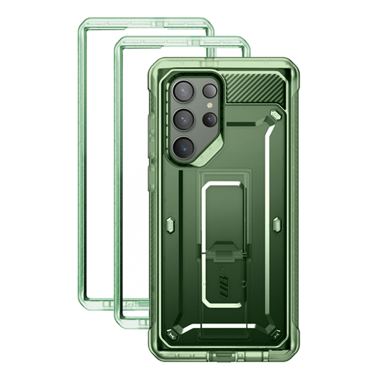 Galaxy S23 Ultra Unicorn Beetle PRO Screen Protector Case(open box)-Green Fog