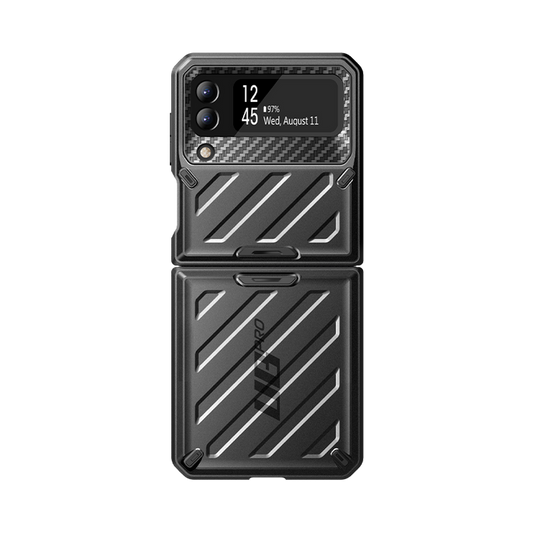 Galaxy Z Flip3 Unicorn Beetle PRO Rugged Case with Belt Clip(open box)-Black