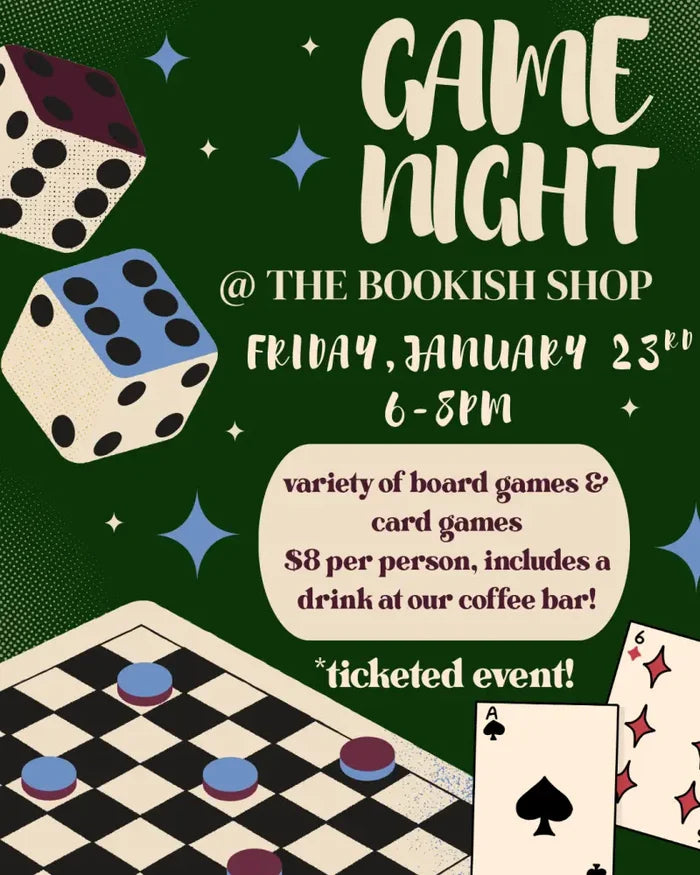 Game Night at The Bookish Shop