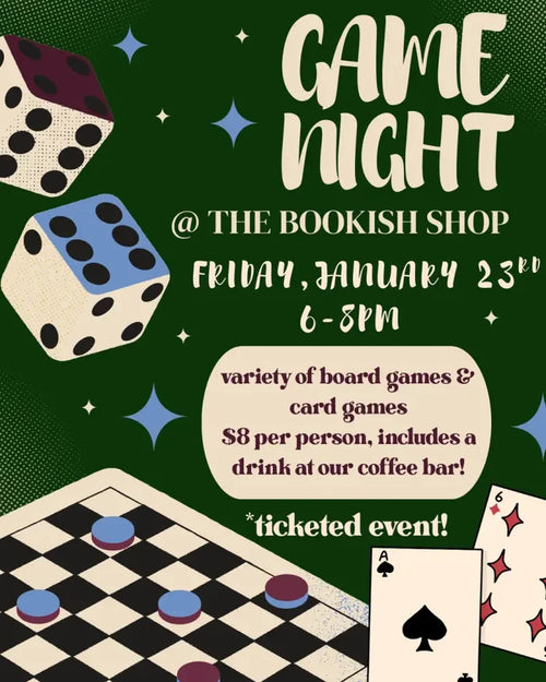 Game Night at The Bookish Shop