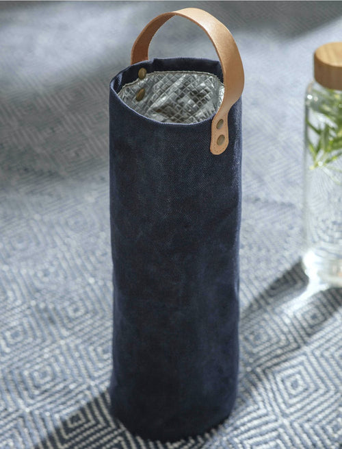 Garden Trading Kimmeridge Bottle Bag - Ink