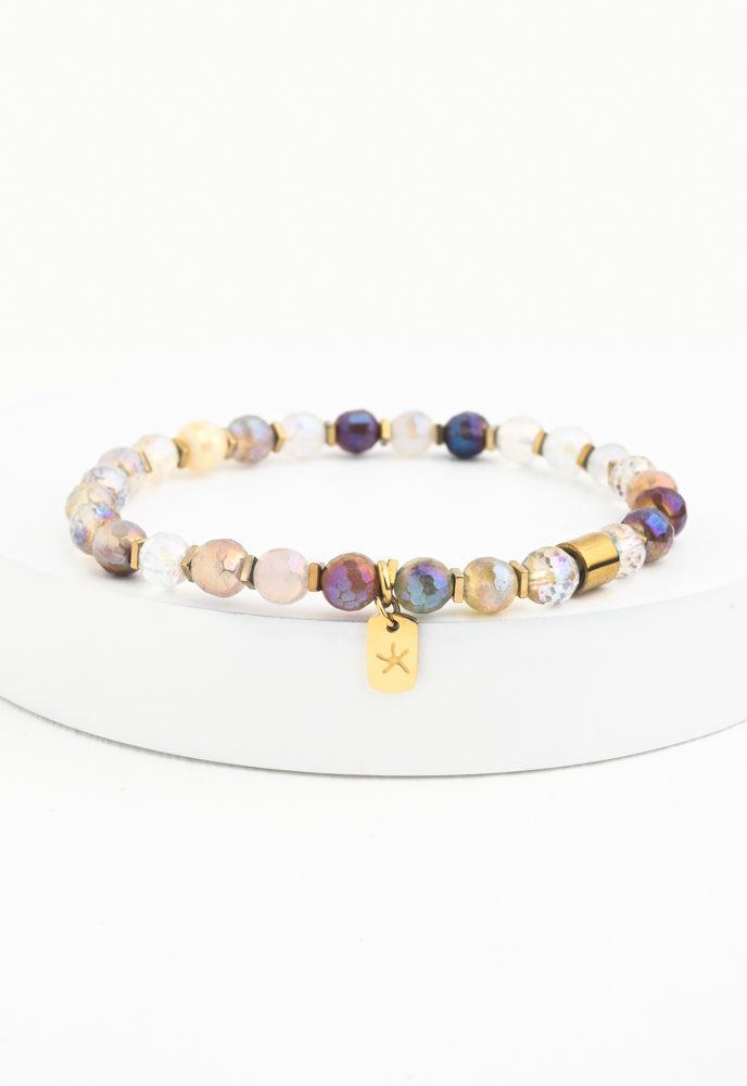 Gemstone Beaded Bracelet- Give Freedom to Exploited Women!
