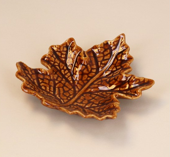 Gisela Graham Brown Maple Leaf Mini Dish