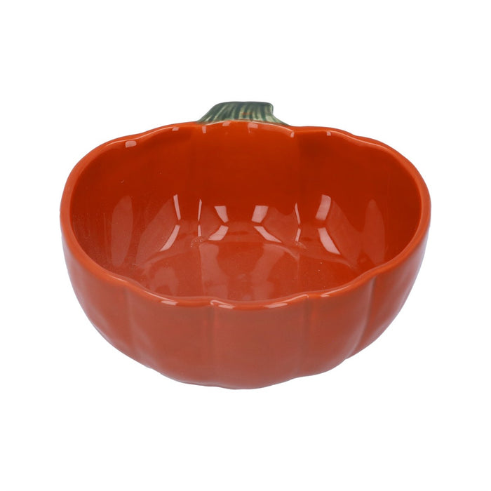 Gisela Graham Ceramic Pumpkin Cereal Bowl