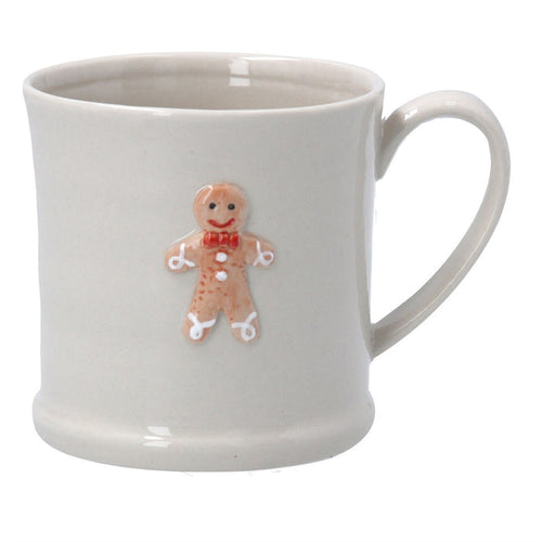 Gisela Graham Stoneware Mini Mug  - Gingerbread Man