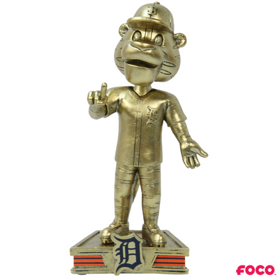 Gold Plated Mascot Bobbleheads