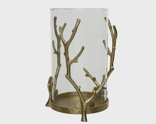 Golden Branched Candle Holder - Large