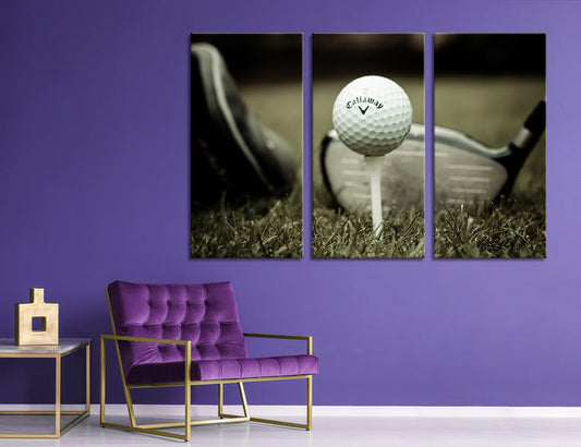 Golf Canvas Print #4149