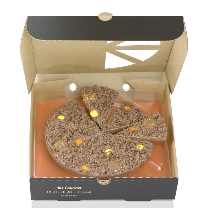 Gourmet Chocolate 7" Chocolate Pizza - Peanut Butter