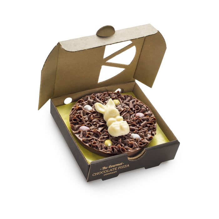 Gourmet Chocolate Easter 4" Chocolate Pizza - Bunny
