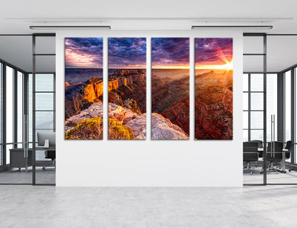 Grand Canyon Cape Royal Canvas Print #7070