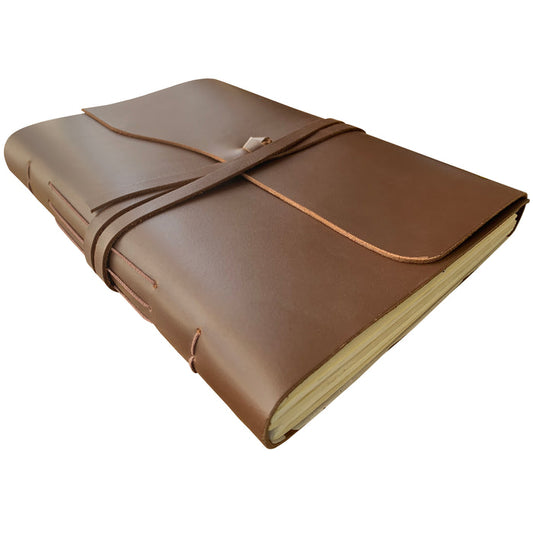 leather photo album