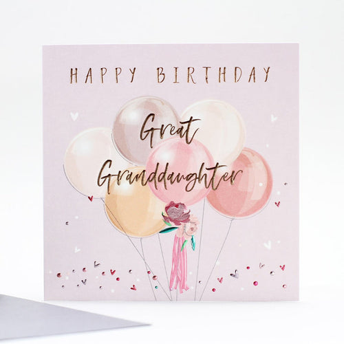 Great Granddaughter Greetings Card
