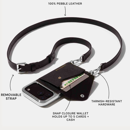 Hailey Essentials Set - Black/Chrome Silver