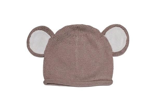 Hand Knit Koala Ears Baby Hat - Fair Trade