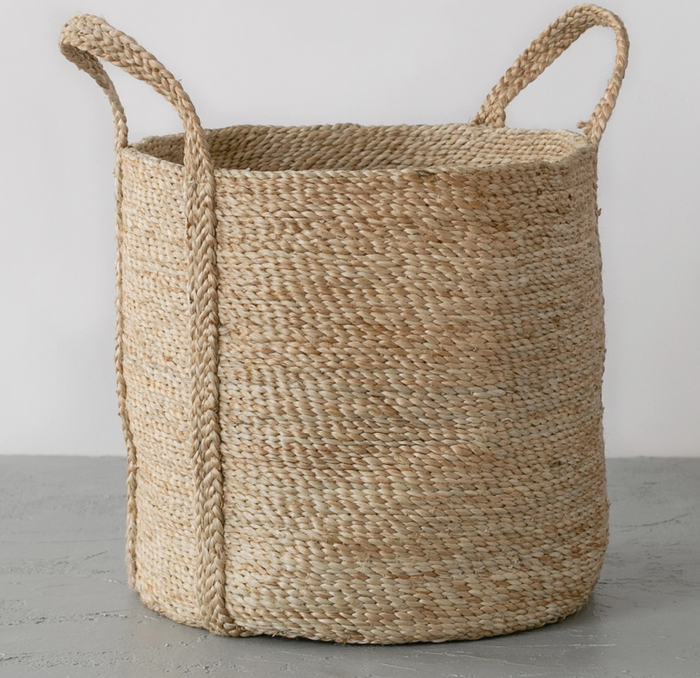 Hand Loomed Jute Laundry & Storage Basket- , Bangladesh, Fair Trade, Eco-friendly