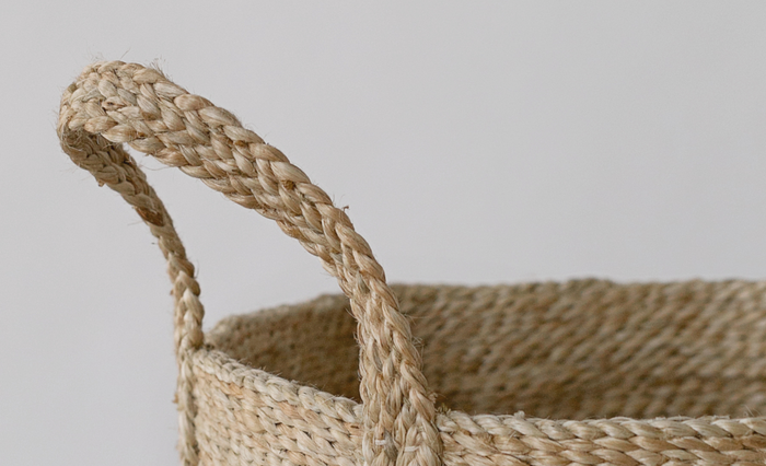 Hand Loomed Jute Laundry & Storage Basket- , Bangladesh, Fair Trade, Eco-friendly
