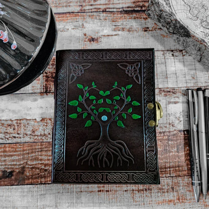 Leather Journal Tree of life