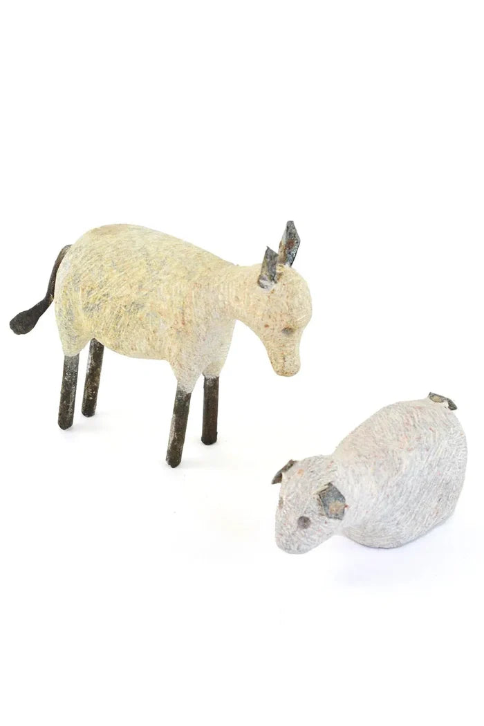 Handcrafted stone  Nativity Scene, Fair Trade from Zimbabwe