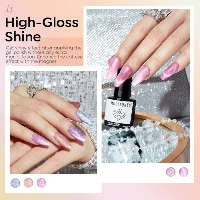 Holo Rainbow with Nail Primer and Dehydrator Kit