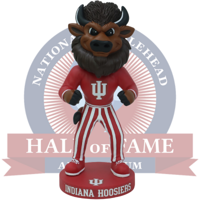 Hoosier the Bison Indiana Hoosiers Mascot Bobblehead