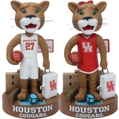 Houston Cougars Basketball Welcome to San Antonio Bobbleheads