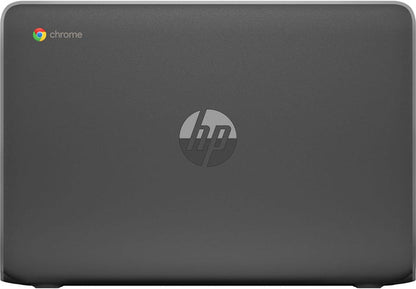 HP Chromebook 11 G7 EE 11.6" Laptop - Intel Celeron N4000 4GB RAM 16GB eMMC SSD Webcam ChromeOS AUE June 2029